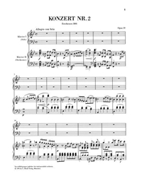 Ludwig Van Beethoven - Concerto No 2 / B Flat Major Op. 19/ Εκδόσεις Henle Verlag- Urtext