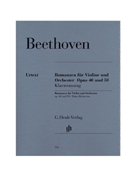 Ludwig Van Beethoven - Romances For Violin And Orchestra Op. 40 & 50/ Henle Verlag Editions-Urtext