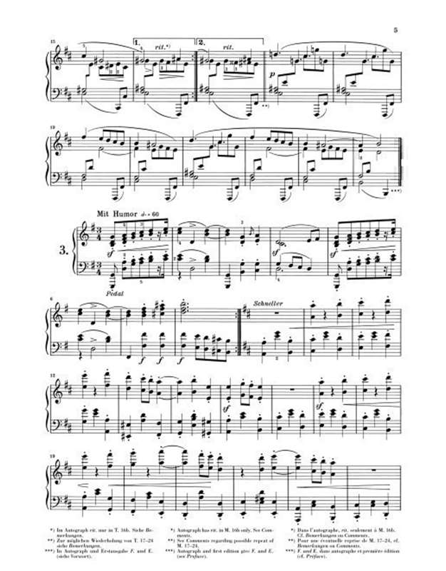  Schumann - Davidsbundler Tanze Op. 6