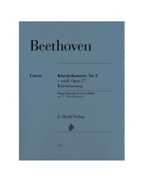 Ludwig Van Beethoven - Concerto For Piano And Orchestra No.3/C Minor/Henle Verlag Editions - Urtext