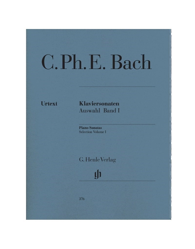 Carl Philipp Emanuel Bach - Piano Sonatas - Selection Vol I/ Henle Verlag Editions - Urtext