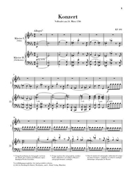 Mozart Wolfgang Amadeus - Concerto C Major N.24 KV 491/ Henle Verlag Editions - Urtext