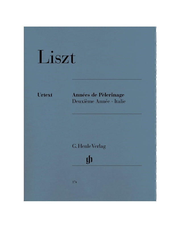 Liszt - Annees De Pelerinage II