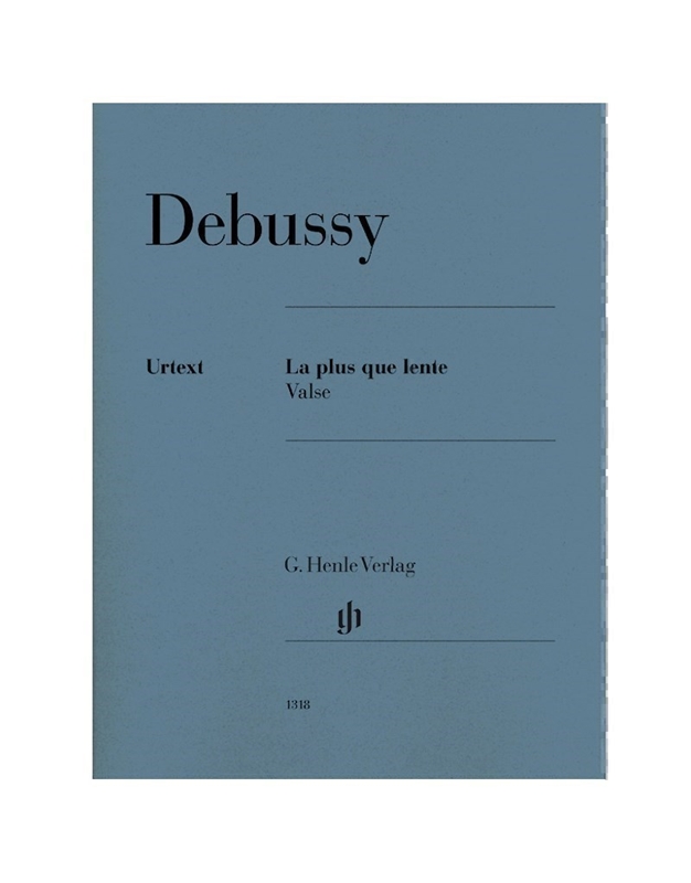 Debussy - La plus que lente / Henle Verlag Editions
