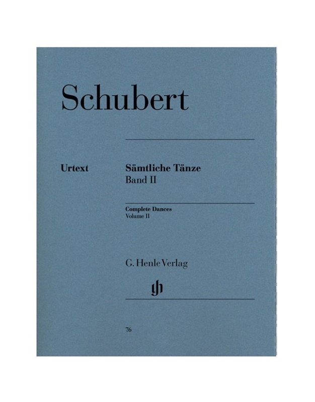  Schubert - Samtliche Tanze N.2 Urtext