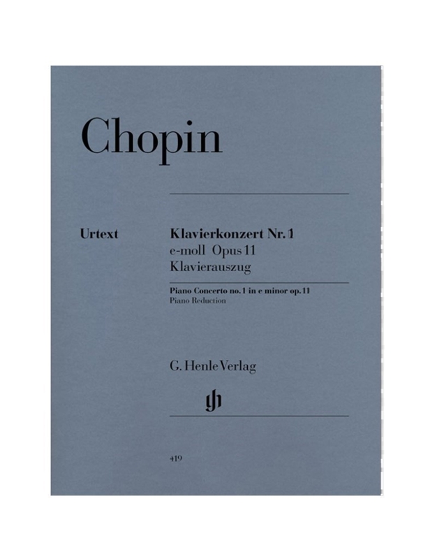 Chopin - Concerto  No1 Op.11 (E MIN)