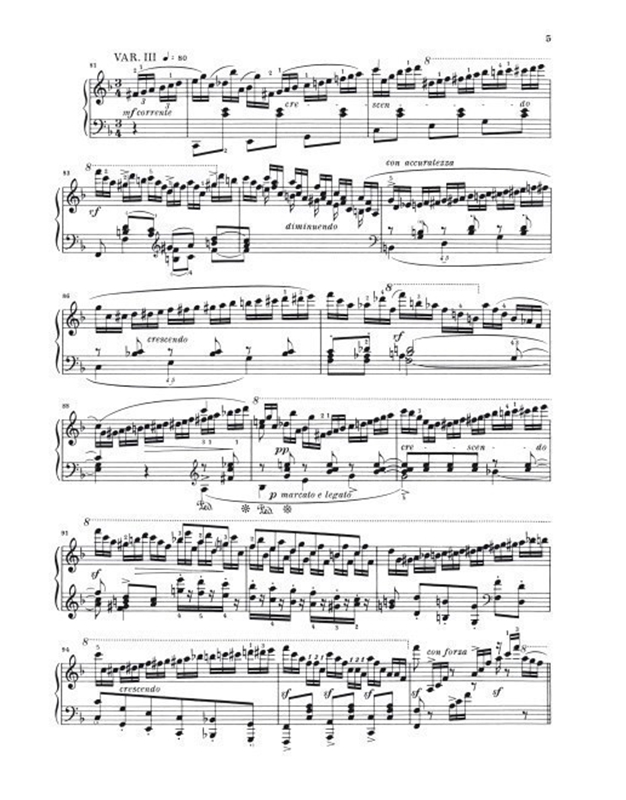Robert Schumann - Abegg Variations F Major Op. 1/ Ηenle Verlag Editions- Urtext