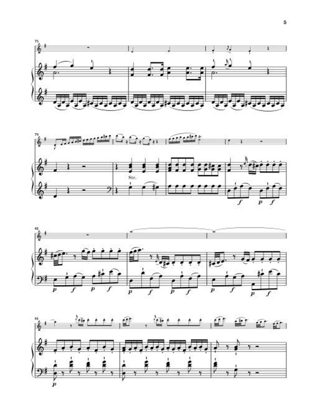 W.A. Mozart - Violin Concerto No. 3 in G Major, K 216 / Εκδόσεις Henle Verlag- Urtext