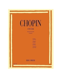 Frederic Chopin - Studi per pianoforte / Ricordi editions