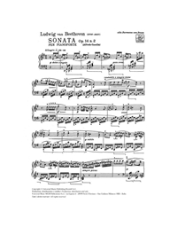 L.v.Beethoven - Sonata Op.14 N.2 per pianoforte / Ricordi editions