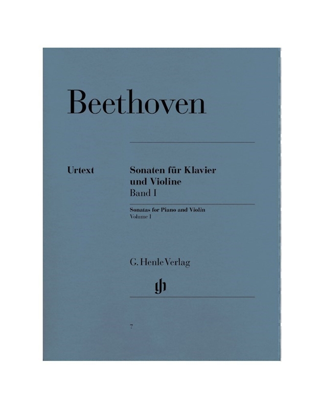 Ludwig Van Beethoven - Sonatas For Piano And Violin Vol I/ Εκδόσεις Ηenle Verlag- Urtext