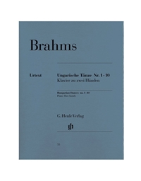 Johannes Brahms - Hungarian Dances 1- 10/ Ηenle Verlag Editions- Urtext
