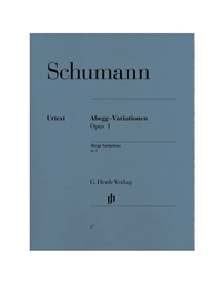 Robert Schumann - Abegg Variations F Major Op. 1/ Εκδόσεις Ηenle Verlag- Urtext
