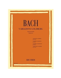 J.S.Bach - Variazioni Goldberg per pianoforte / Ricordi editions