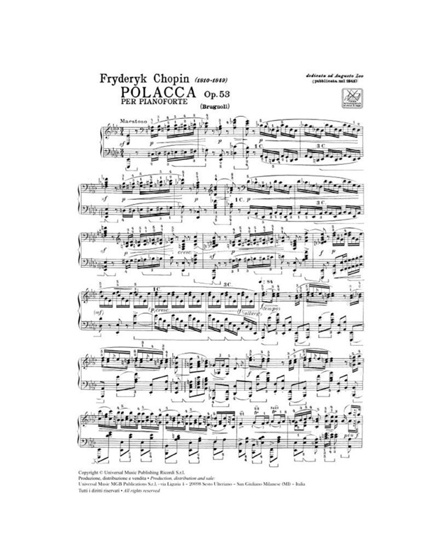 Chopin - Polonaise Heroique Op. 53