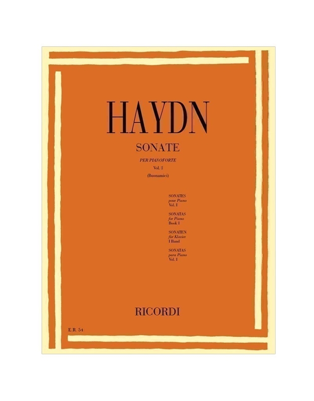 Joseph Haydn - Sonate per pianoforte Vol. I / Εκδόσεις Ricordi