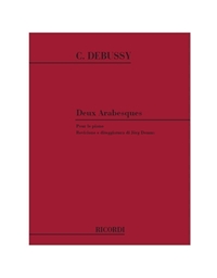 Claude Debussy - Deux Arabesques pour le piano / Ricordi editions