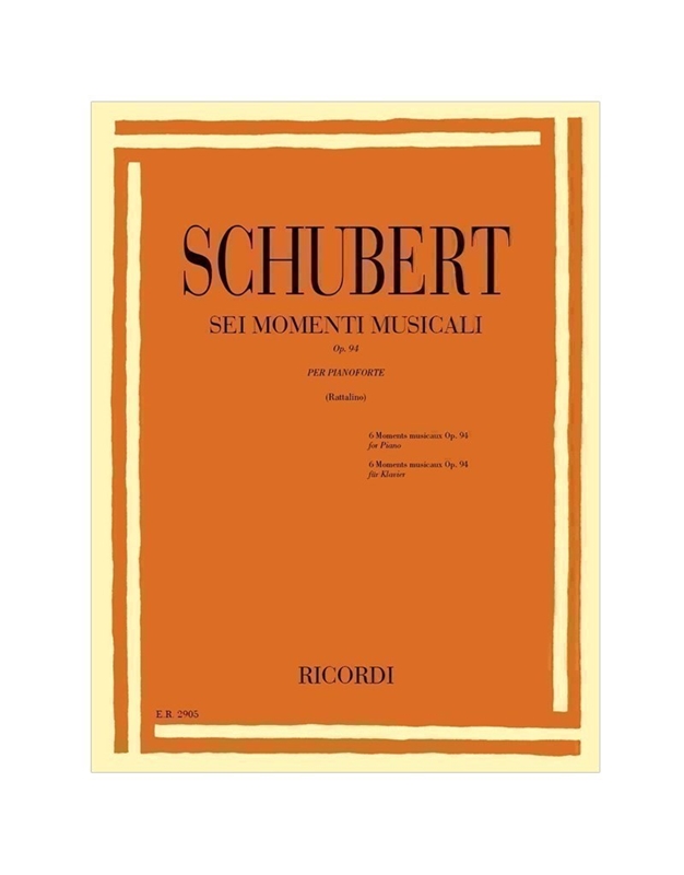 Schubert - 6 Moments Musicaux