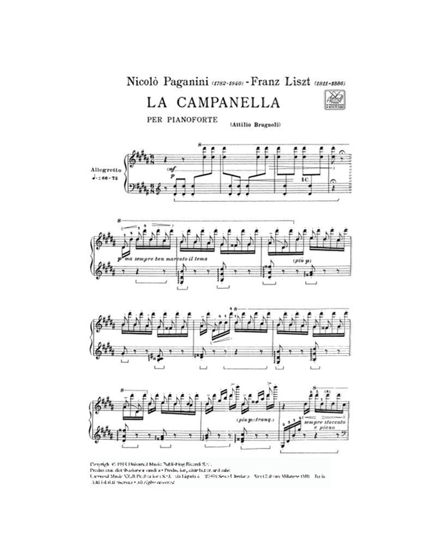 Liszt - La Campanella