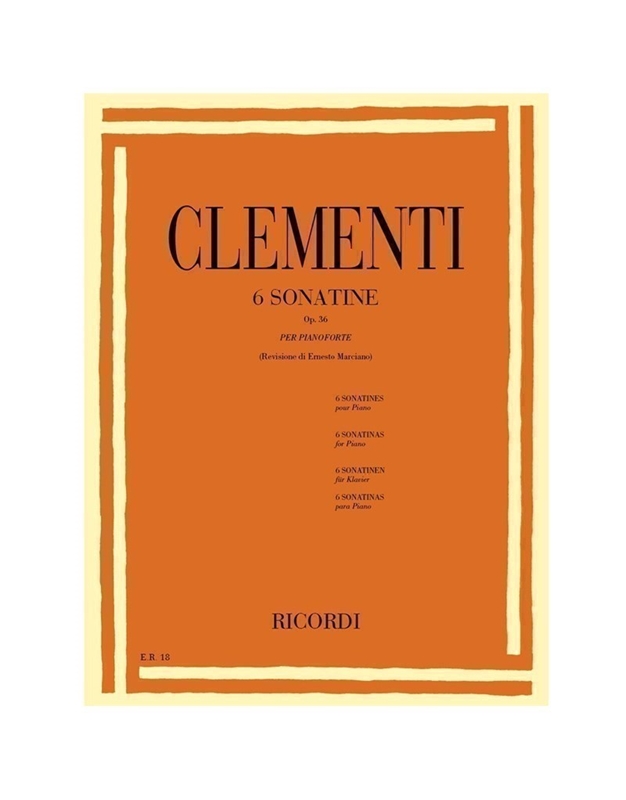 Clementi 6 Sonatines Op.36 (Marciano)