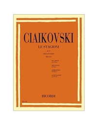 Pyotr Ilyich Tchaikovsky - Le stagioni op. 37 per pianoforte / Εκδόσεις Ricordi