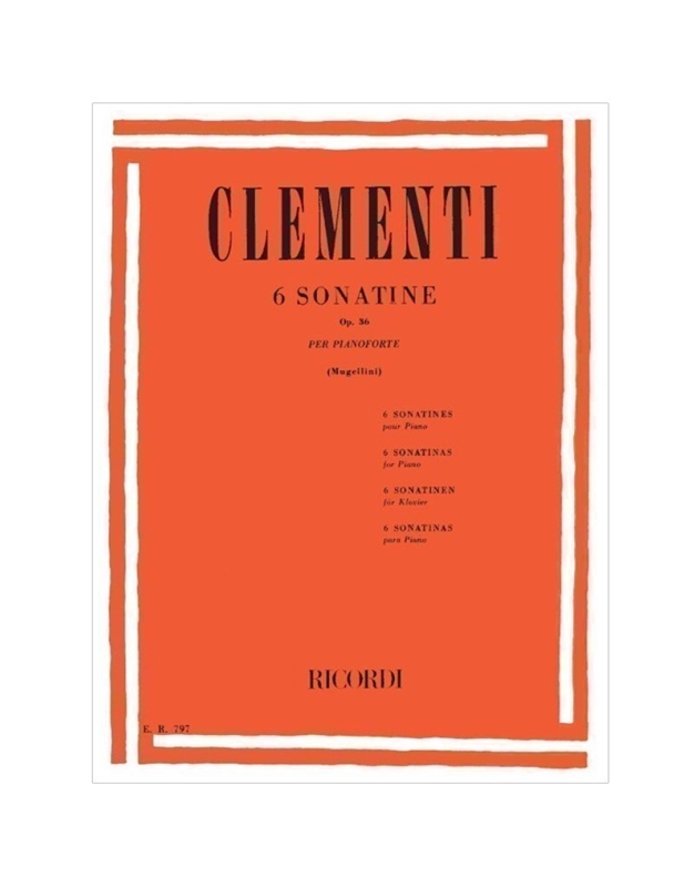  Clementi - 6 Sonatinen Op. 36 (Mugellini) 