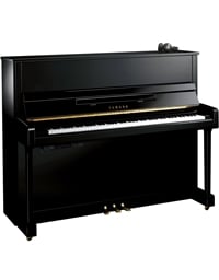 YAMAHA B3E SC3 PE Silent Upright Piano Polished Ebony