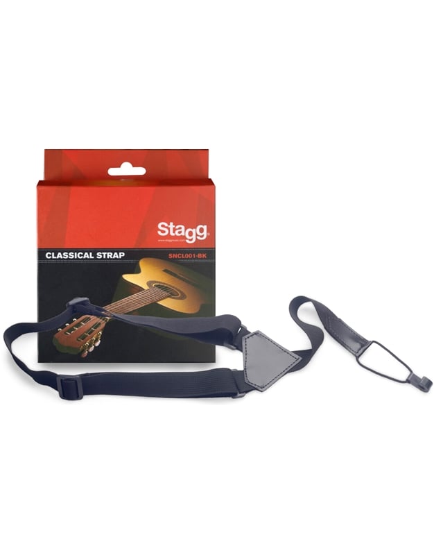 STAGG SNCL001-BK Guitar - Βouzouki Strap