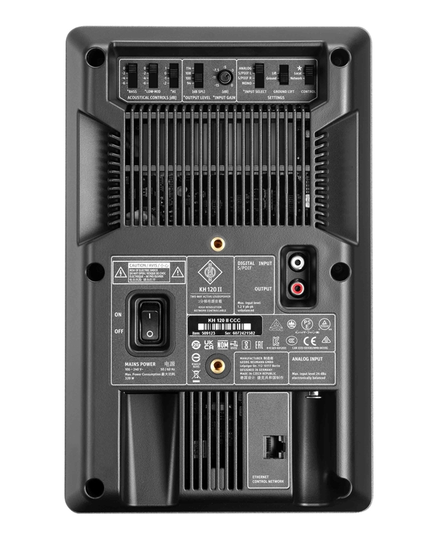 NEUMANN KH-120-II Aυτοενισχυόμενο Ηχείο Studio Monitor Γκρι (Τεμάχιο)