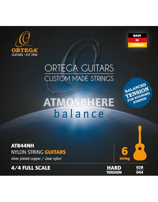 ORTEGA  ATB44NH Atmosphere Hard Clasical Guitar Strings