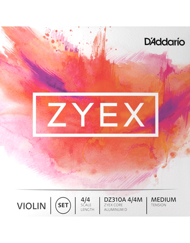 D'Addario Χορδές Βιολιού Zyex DZ-130A Aluminium Medium