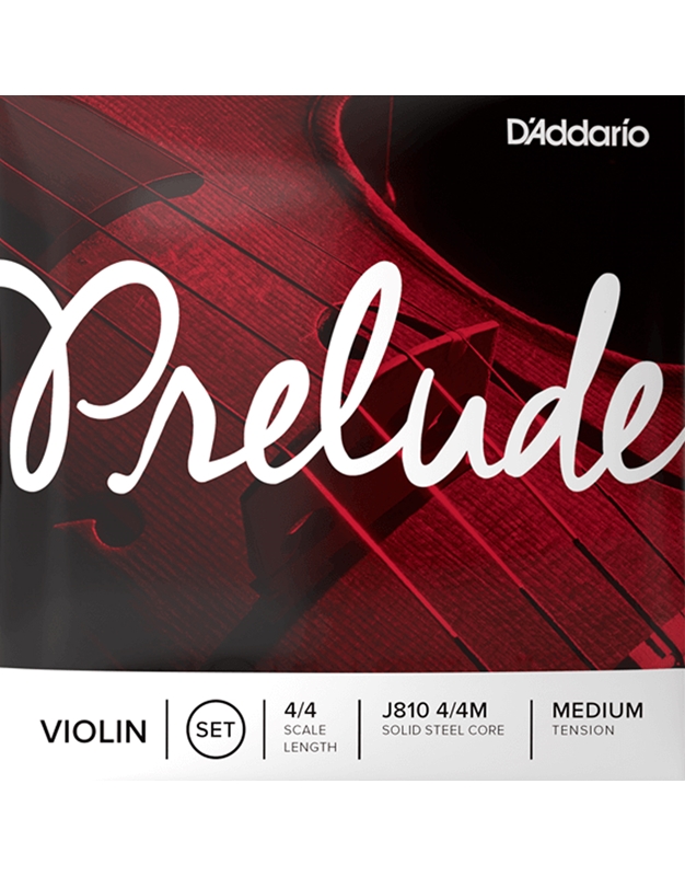 D'Addario J810-4/4M Prelude Violin 4/4 String Set