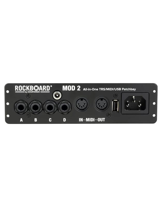 ROCKBOARD by Warwick MOD 2 V2 Midi & USB All in One Patchbay