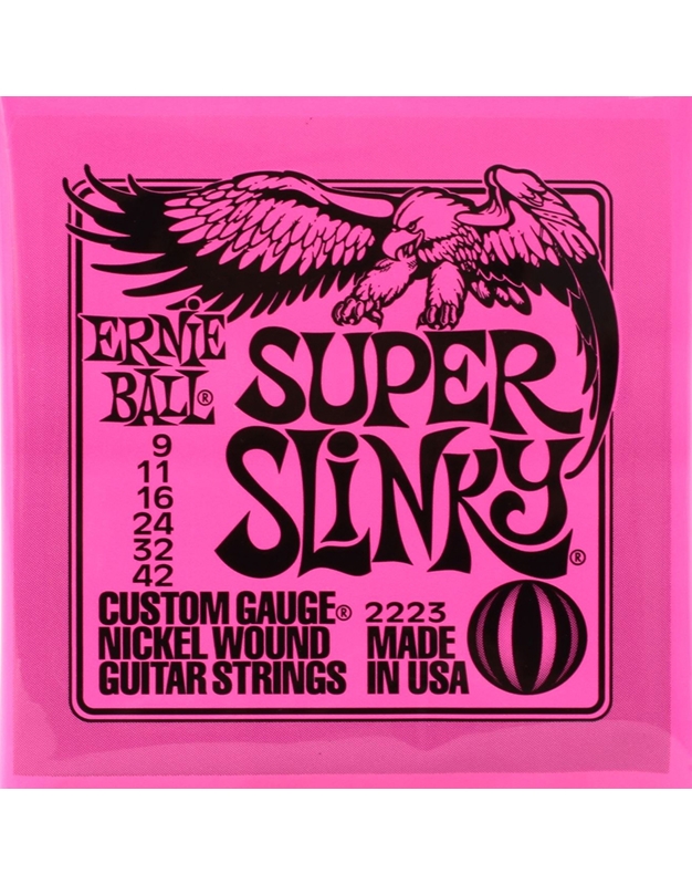 ERNIE BALL Super Slinky 0,09 2223 Χορδές Ηλεκτρικής Κιθάρας