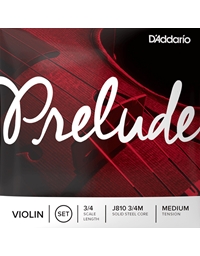 D'Addario J810-3/4M Prelude Violin 3/4 String Set