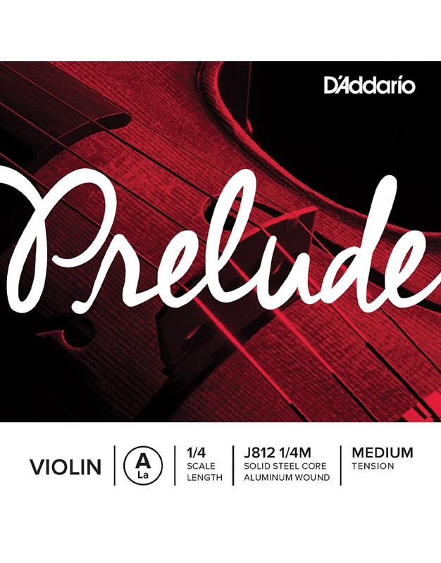 D'Addario J812 1/4  Medium   Violin String