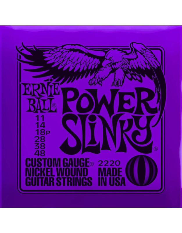 ERNIE BALL Power Slinky 0,11 2220 Χορδές Ηλεκτρικής Κιθάρας