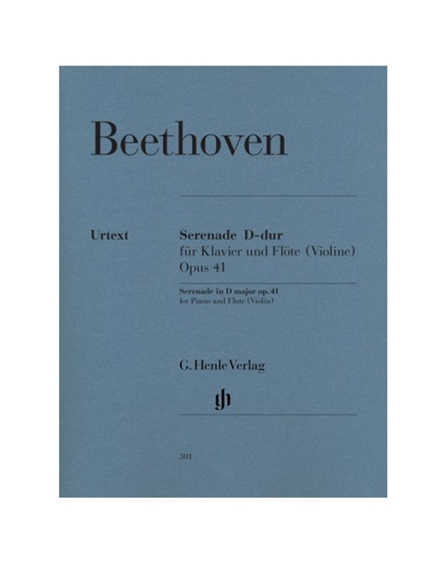 Ludwig Van Beethoven - Serenade For Piano And Flute / Violin Op. 41