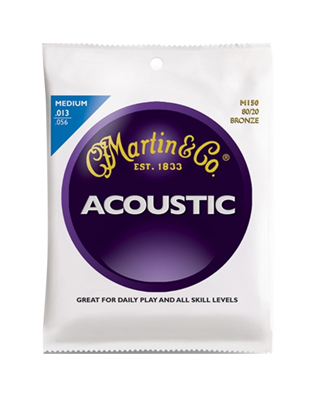 MARTIN M150 Acoustic Guitar Strings (013-56)