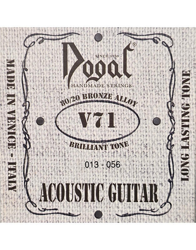 DOGAL V71 Χορδές Ακουστικής Κιθάρας (013-056)