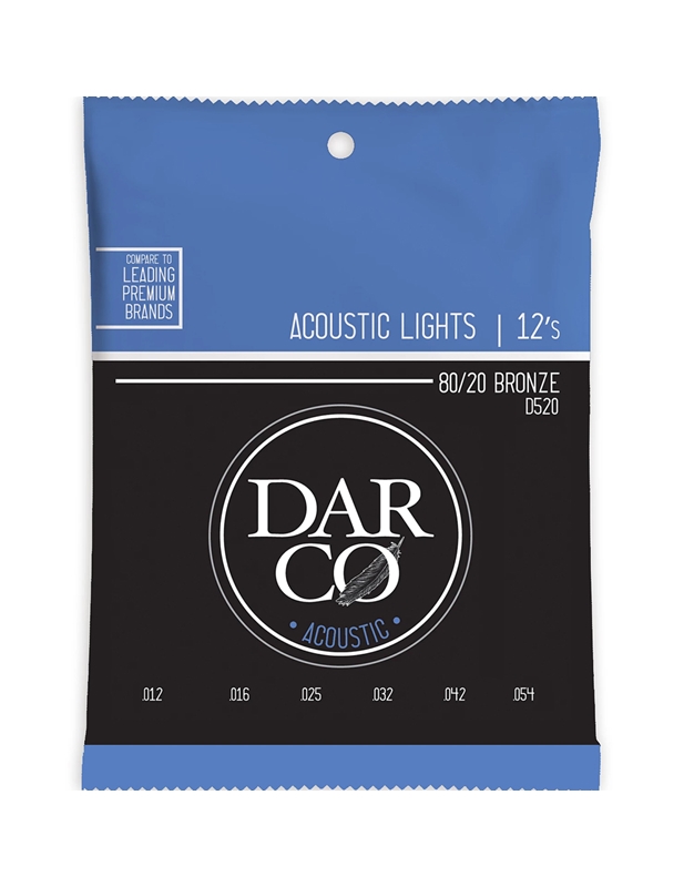 MARTIN DARCO D520  Light Χορδές Ακουστικής (012-54)