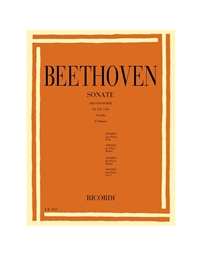 L.V.Beethoven - Sonate per pianoforte Vol. I (N. 1-16) / Ricordi editions