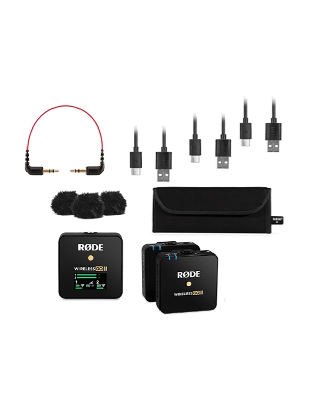 RODE Wireless GO II Compact Wireless Microphone System Set