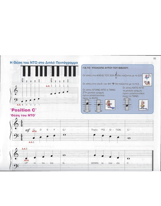 Alfred's Basic Piano Library - Βιβλίο Μαθημάτων Επίπεδο 1Α