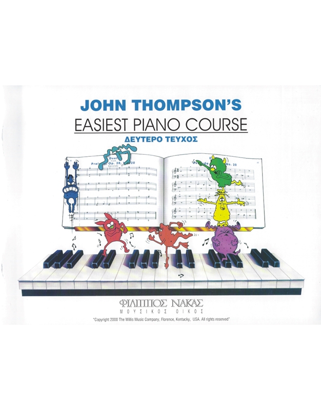 John Thompson-Easiest Piano Course 2nd book