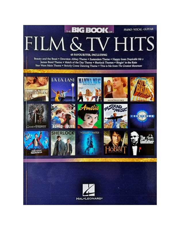 Film & TV Hits - The Big Book 45 Favorites (PVG)