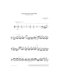 Joaquin Rodrigo - Concierto Para Una Fiesta, For Guitar And Orchestra