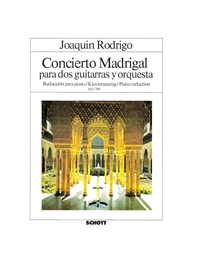 Rodrigo Joaquin - Concierto Madrigal Para Dos Guitarras Y Orquesta