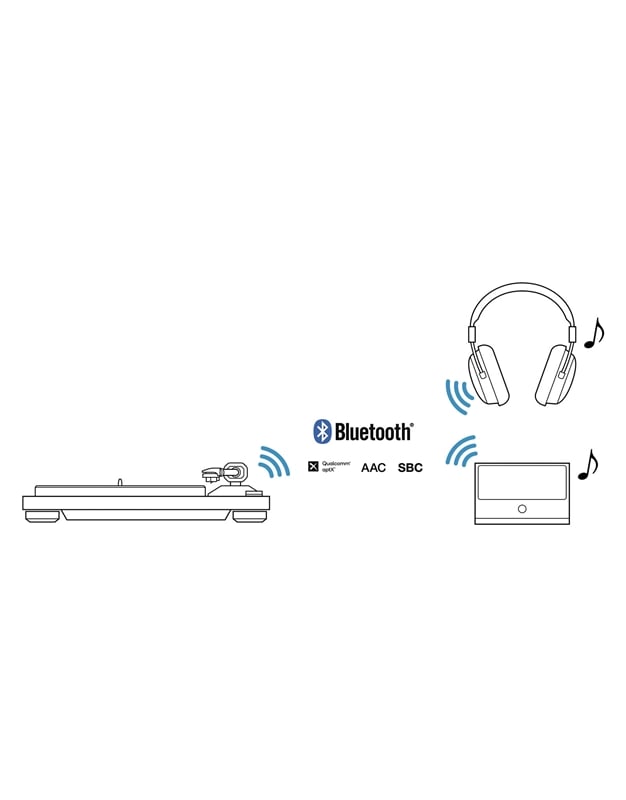 TEAC TN-400BT-SE Walnut Analog Turntable with Bluetooth®