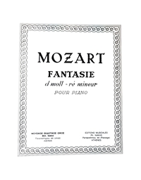  Mozart Wolfgang Amadeus - Fantasy In D Minor KV. 397-385g